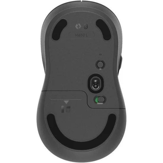 Logitech Signature M650 Wireless Mouse (Size-Large) -Graphite
